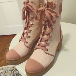 Michael Kors Combat Boots-NWOT